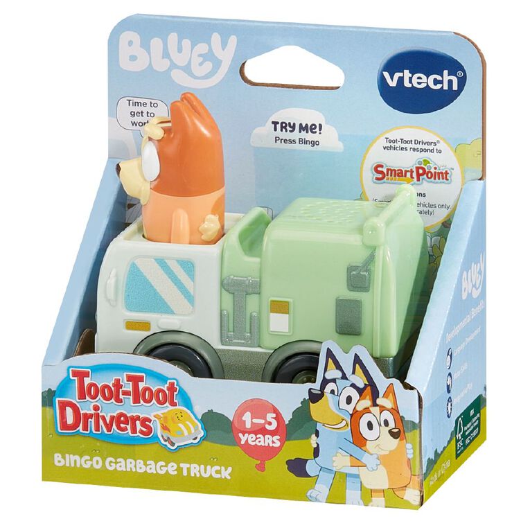 Vtech Bluey Toot Toot Drivers Vehicles, , hi-res