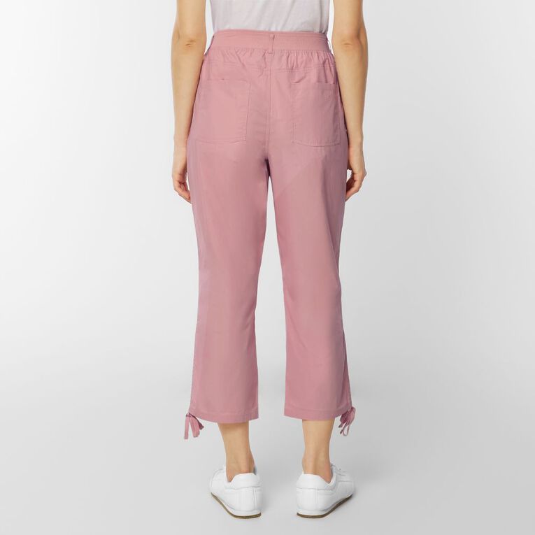 H&H Women's Rouched Hem Pants, Pink Light, hi-res