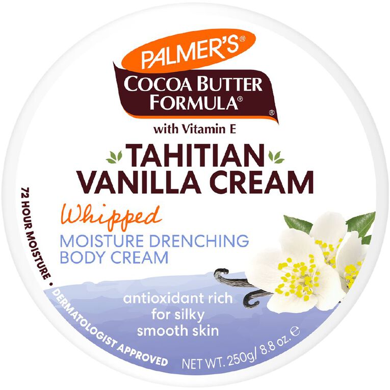 Palmer's Tahitian Body Cream 250g, , hi-res
