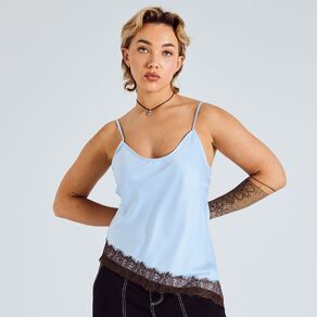 BRDRLESS Amelia Lace Trim Cami