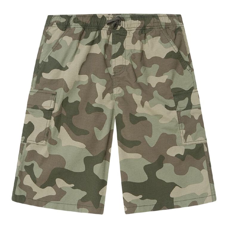 Young Original Baggy Ripstop Shorts, Green, hi-res
