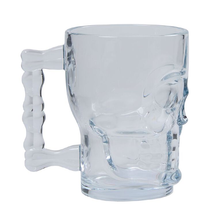 Halloween Skull Beer Mug 530ml, , hi-res