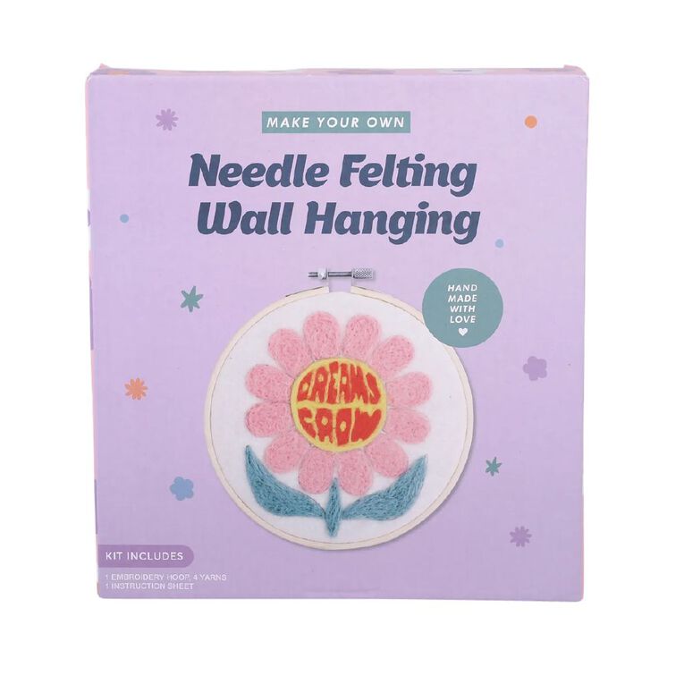 Needle Felting Wall Hanging Kit, , hi-res