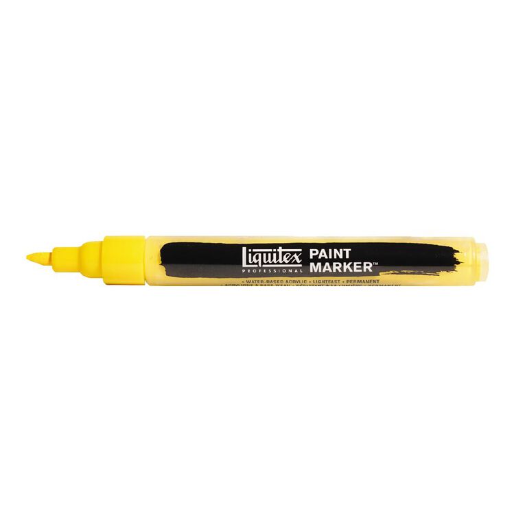 Liquitex Professional Acrylic Marker 2-4mm Cad Yellow Medium Hue, , hi-res