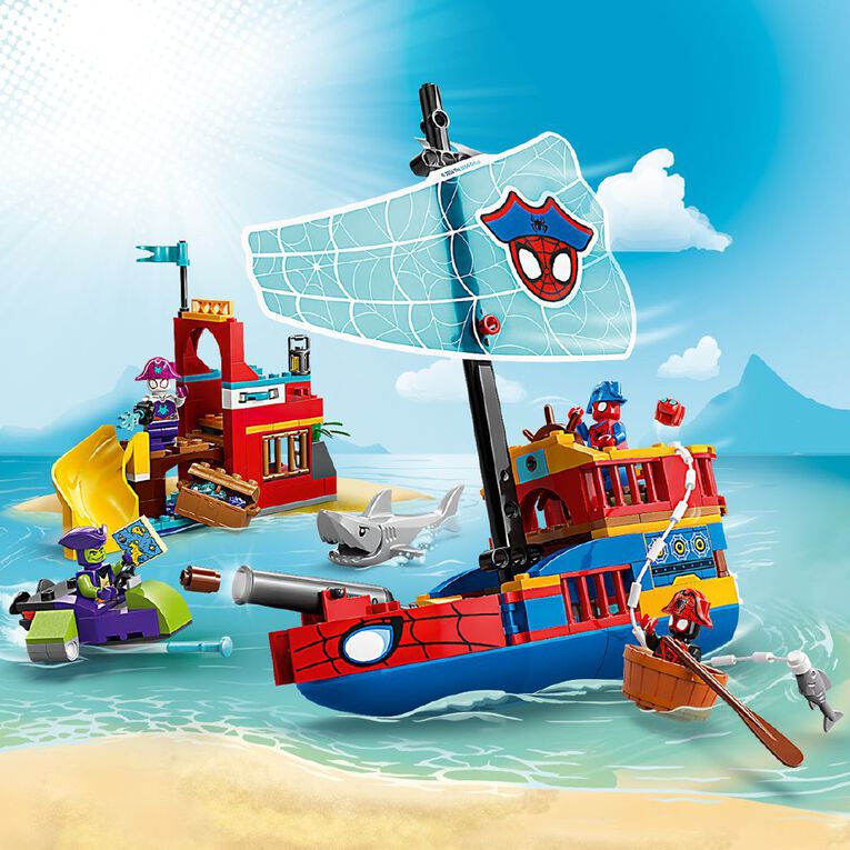 LEGO Spider-Man Team Pirate Ship 11208, , hi-res