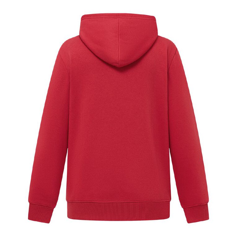 H&H Women's Essential Pullover Hoodie, Red Mid, hi-res