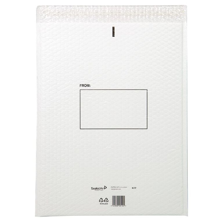 Mail Bag Size 7 Lite 380 x 480mm White, , hi-res
