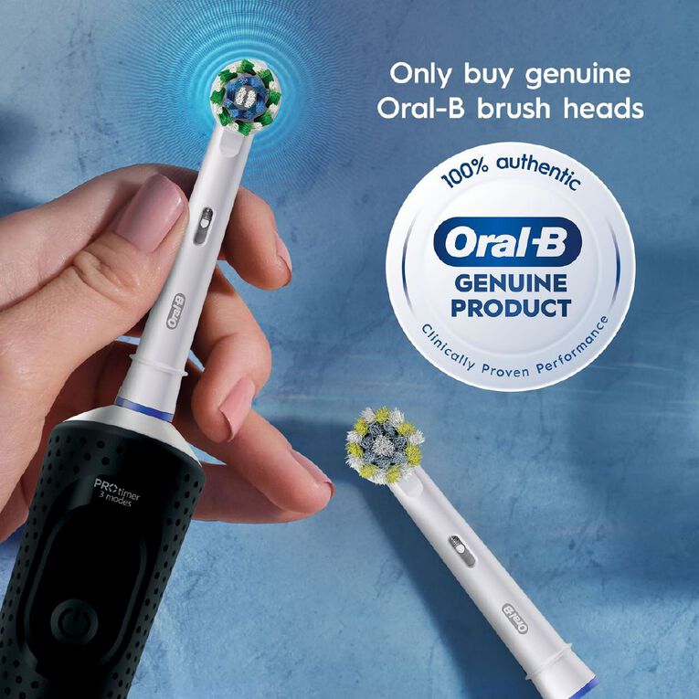 Oral-B Sensitive Clean Replacement Brush Heads 4 Pack, , hi-res