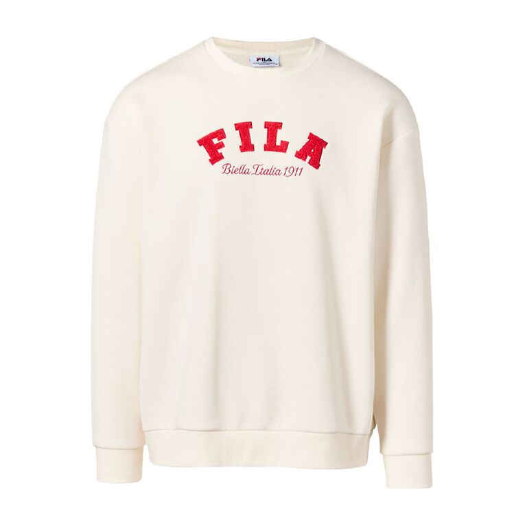 Fila Women's Crew Sweat, Cream, hi-res