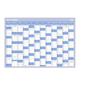 WS 2027 Wall Planner 1000x700mm