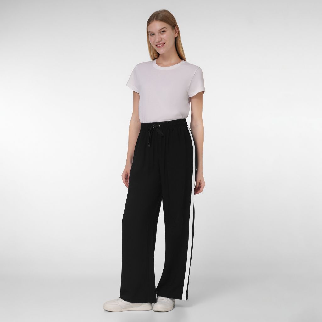 House on the Hill ブラック パンツ 80 ボトムス house on the hill pant (Black Stripe) 80 house on