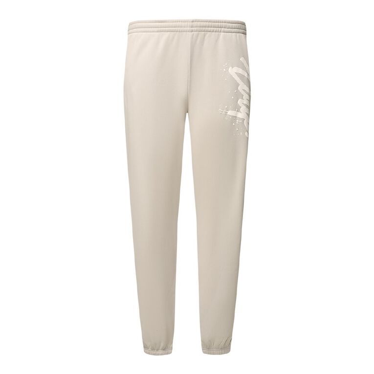 Garage Men's Elastic Cuff Trackpants, Grey Light, hi-res