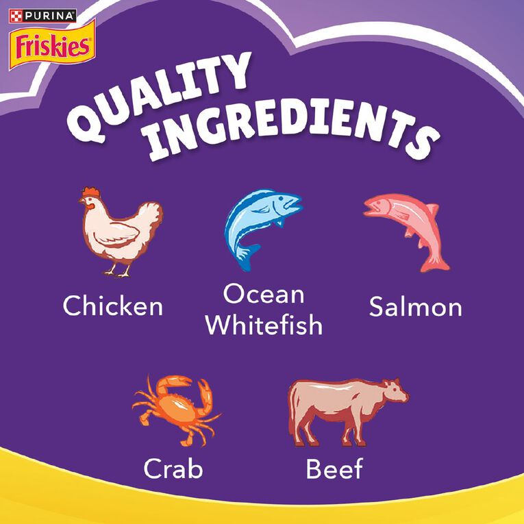 Friskies Surfin' & Turfin' Dry Cat Food 1.4kg, , hi-res