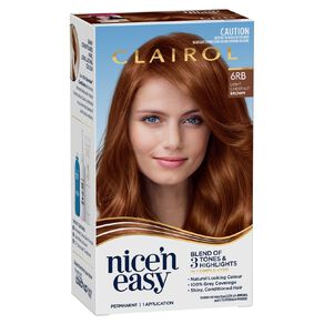 Clairol Nice n Easy 6RB Light Chestnut Brown