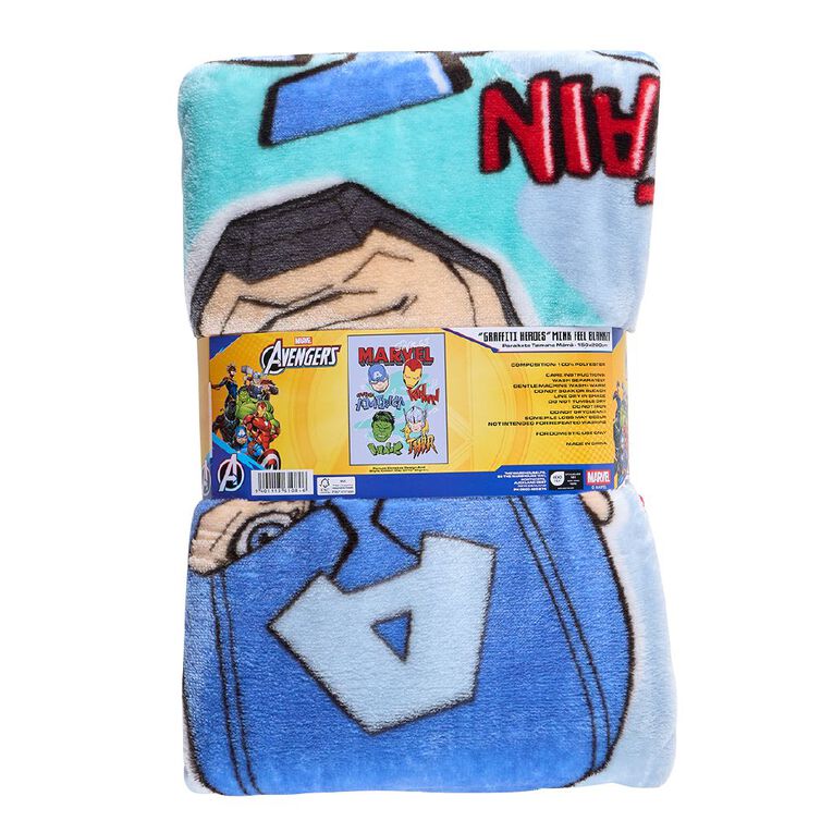 Marvel Mink Blanket King Single, , hi-res