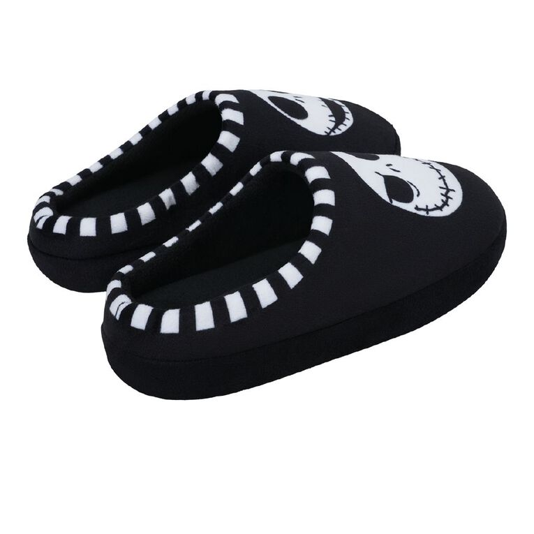 Nightmare Before Christmas Senior Kids' Slippers, Black, hi-res