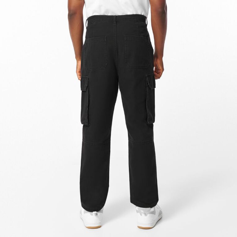 Garage Men's Relaxed Cargo Pants, Grey Dark, hi-res