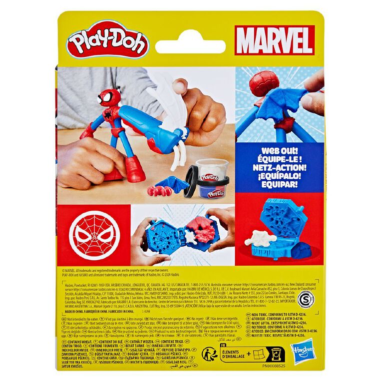 Play-Doh Spiderman Thwip Squisher, , hi-res