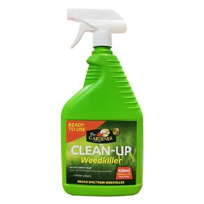 The Gardener Clean Up RTU Weedkiller 850ml
