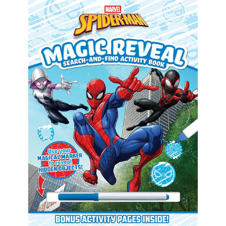 Marvel: Spider-Man Magic Reveal Search-And-Find Activity Book by Marvel, , hi-res