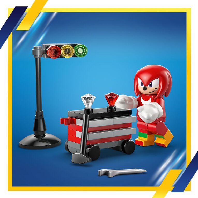 LEGO Sonic Silvers Car vs Knuckles Monster Truck 77118, , hi-res