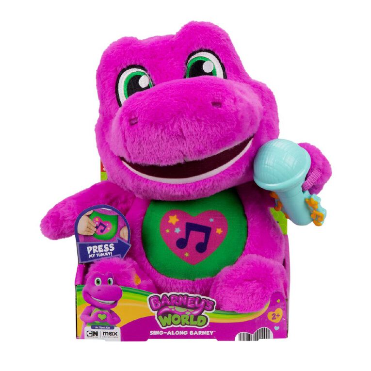 Barney Singing Plush, , hi-res