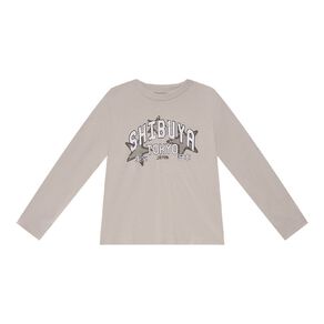 Young Original Long Sleeve Print Tee