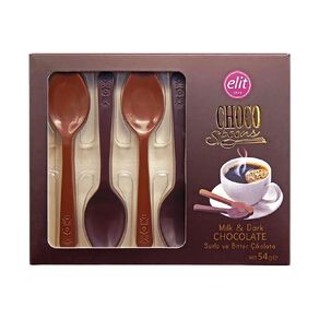 Elit Milk & Dark Chocolate Spoons