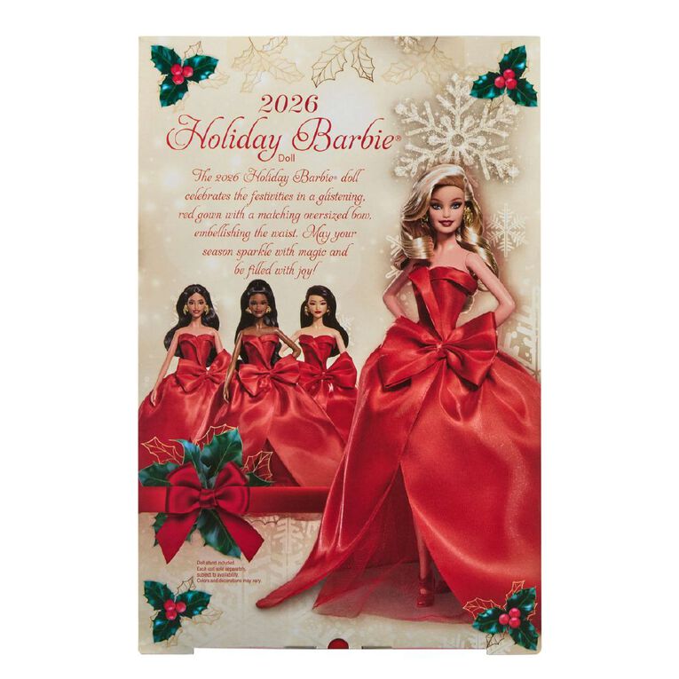 Barbie 2026 Holiday Doll Blonde, , hi-res