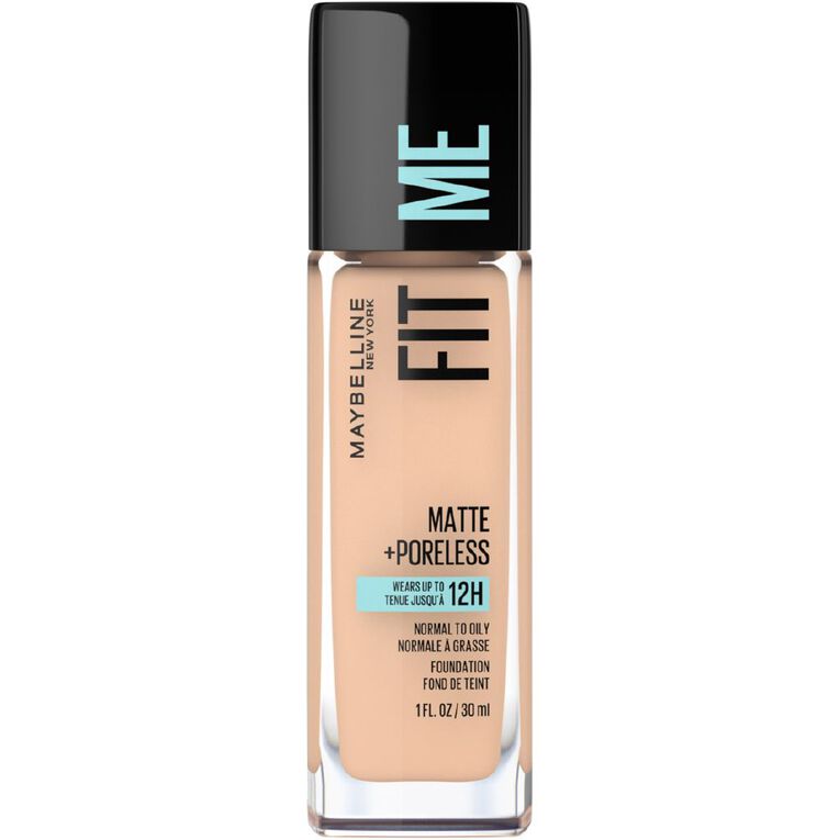 Maybelline Fit Me Matte + Poreless Foundation 125 Nude Beige, , hi-res
