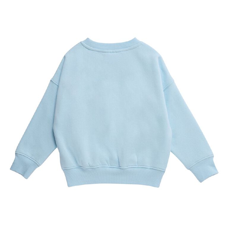 Bluey Print Crew Sweatshirt, Blue Light, hi-res