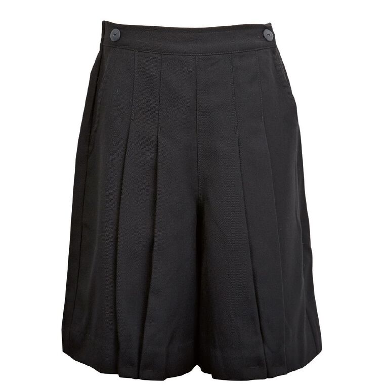 Schooltex Culottes, Black, hi-res
