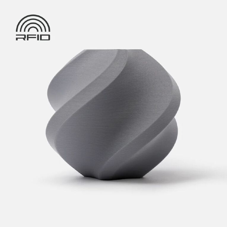 Bambu Lab PLA Matte-Ash Gray With Spool, , hi-res
