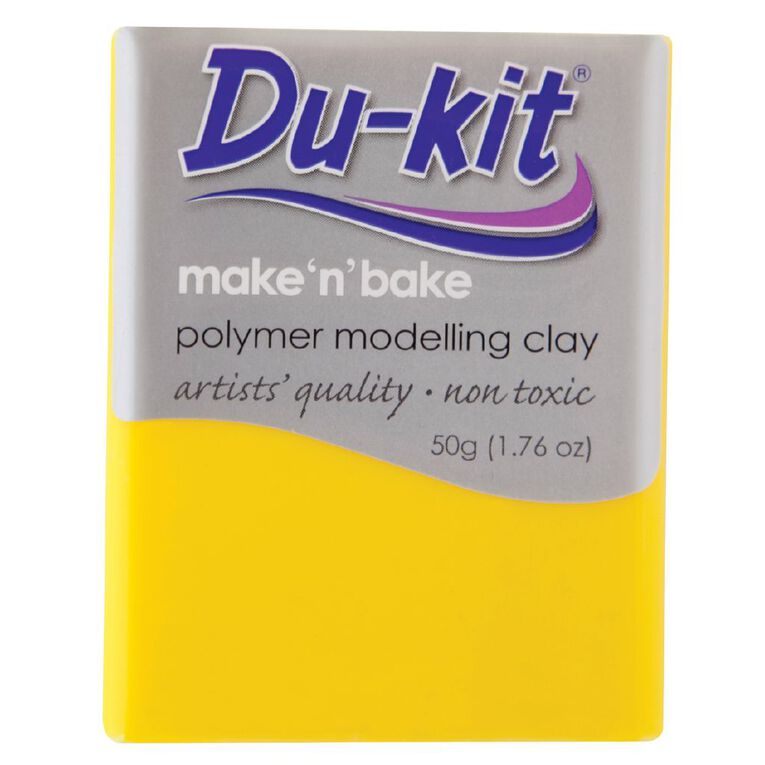 Du-kit Clay Yellow Light 50g, , hi-res