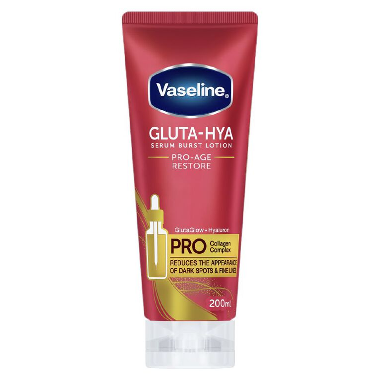 Vaseline Gluta-Hya Body Lotion for Visibly Bright and Smooth Skin Pro-Ag, , hi-res