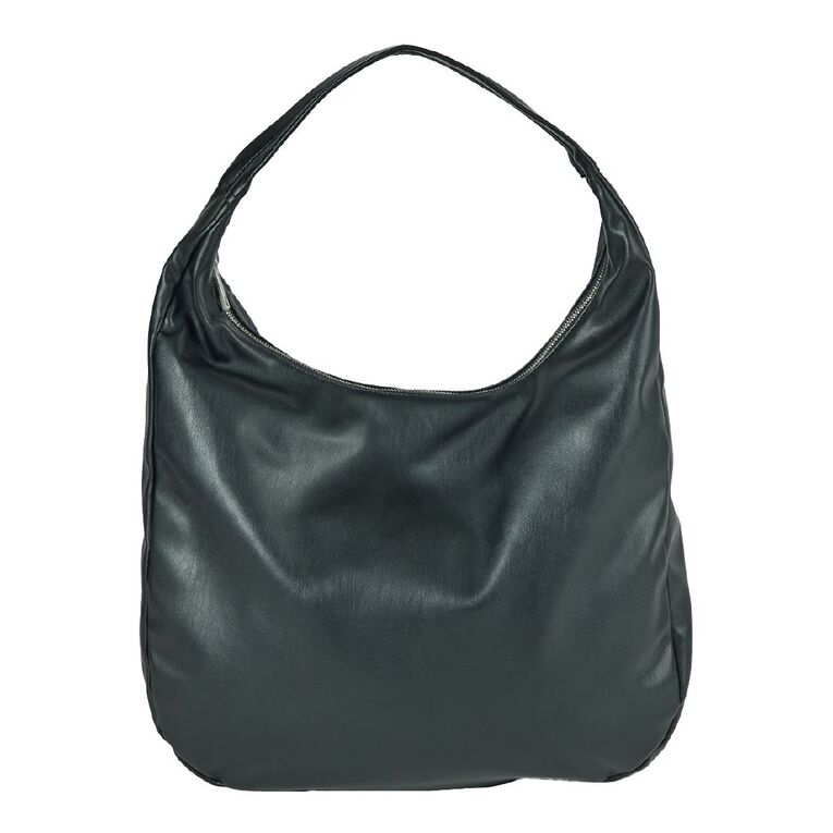 H&H Women's Soft Tote Bag, Black, hi-res