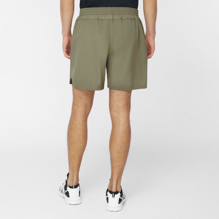 Active Intent Men's 5 Inch Training Shorts, Green Mid, hi-res