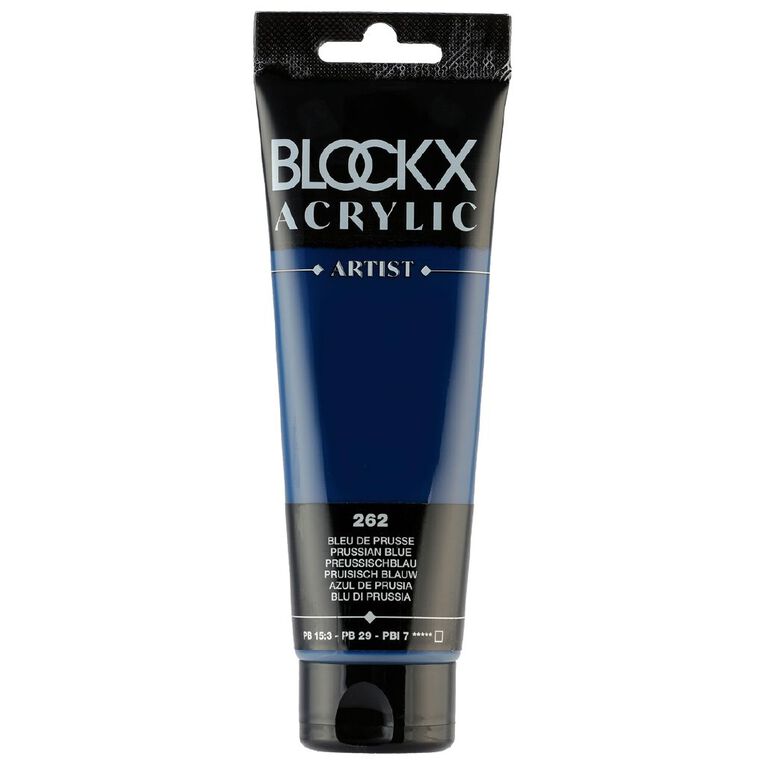BLOCKX Acrylic Tube Prussian Blue 120ml, , hi-res