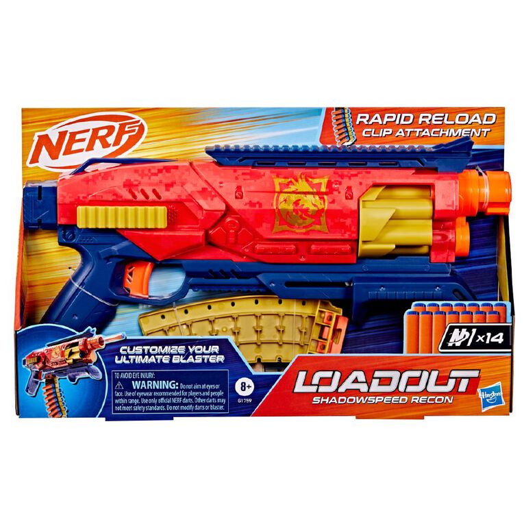 NERF Loadout Shadowspeed Recon, , hi-res