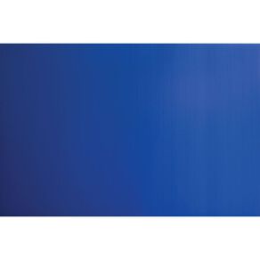 Plasti-Flute Sheet 600mm x 450mm Blue Mid