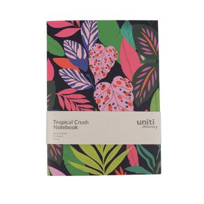Uniti Adults Tropical Crush A6 Notebook 3 Pack