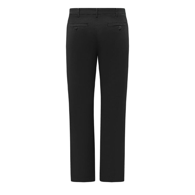 H&H Men's Chino Pants, Black, hi-res