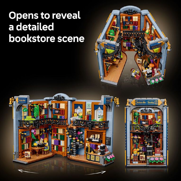 LEGO Icons Bookstore: Book Nook 11379, , hi-res