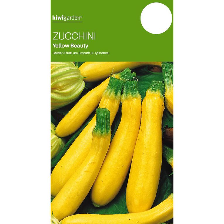 Kiwi Garden Zucchini Yellow Seeds, , hi-res