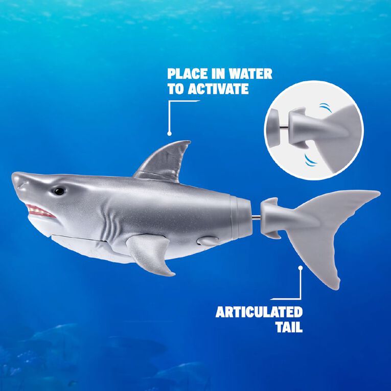 Zuru Robo Alive Water Activated Swimming Shark Series 1, , hi-res