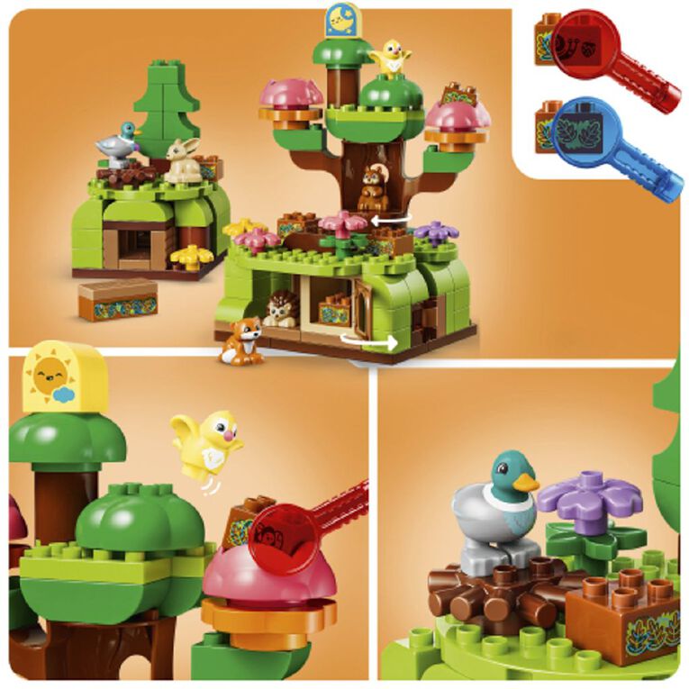 LEGO DUPLO Discovery Forest with Wild Animals 10480, , hi-res