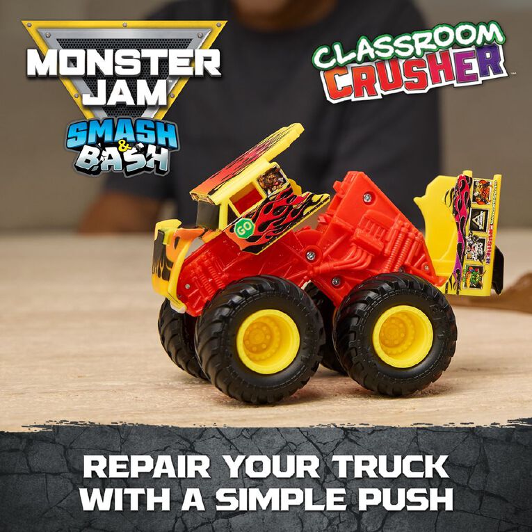 Monster Jam Crash Course Playset 1:64, , hi-res