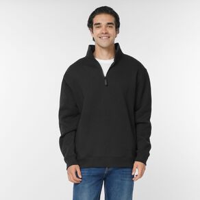 H&H Men's heavyweight Quater Zip Sweat