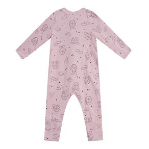Young Original Babies' Zip-Thru Footless All-in-One