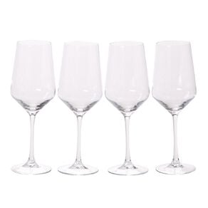 Living & Co Studio White Wine Glass Clear 4 Pack